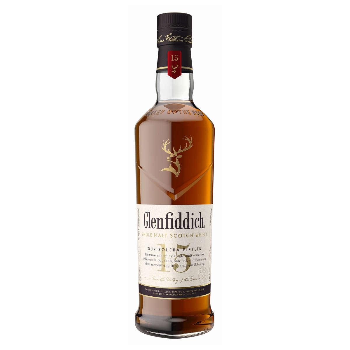 Glenfiddich | 15 Year Old – Our Solera Fifteen | Single Malt Whisky | 70cl