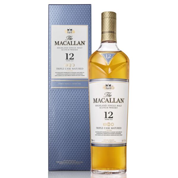 The Macallan | 12 Year Old Triple Cask | Single Malt Whisky | 70cl