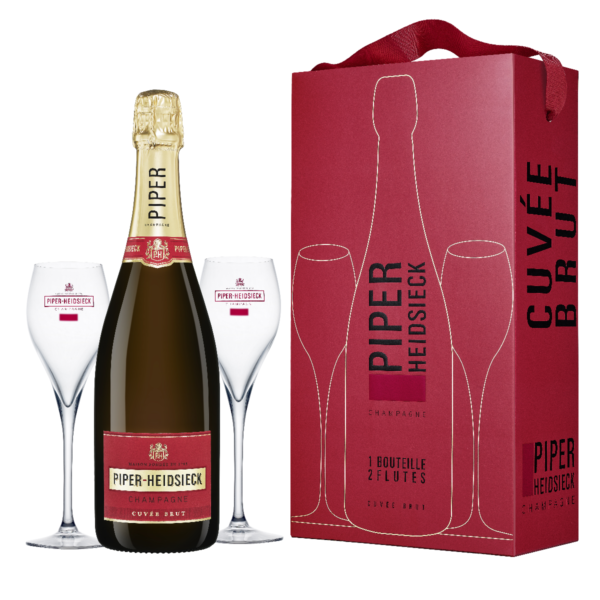 Piper-Heidsieck Geschenckpackung mit 2 Gläsern