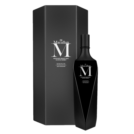 The Macallan M Black Decanter 2019 box