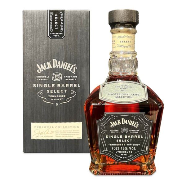 Jack Daniels Single Barrel – Swiss Single Barrel Series No.1 – Master Distiller’s Selection verpackung