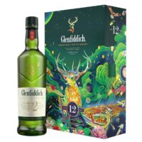 Glenfiddich | 12 Year Old - Our Original Twelve | Chinese New Year Geschenkpackung | Single Malt Whisky | 70cl