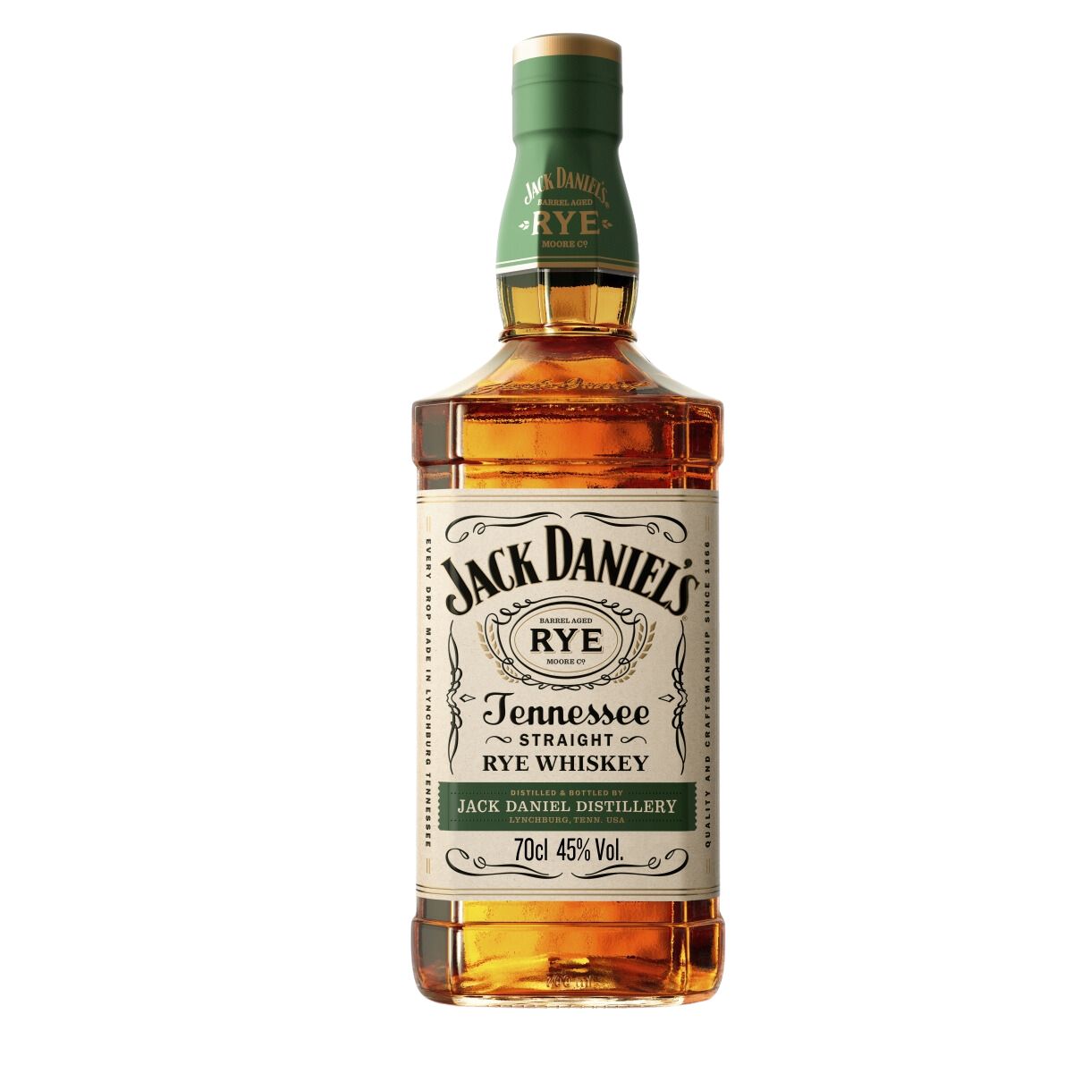Jack Daniel’s | Tennessee Rye | American Whiskey | 70cl